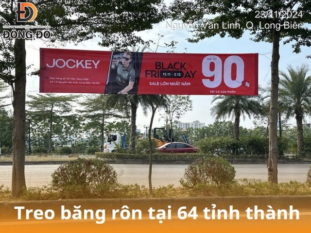 Dịch vụ treo bandroll trọn gói tại Đông Đô