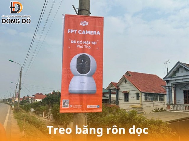 Treo bandroll phướn dọc