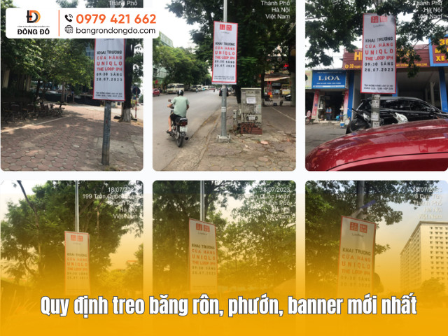 treo banner quang cao