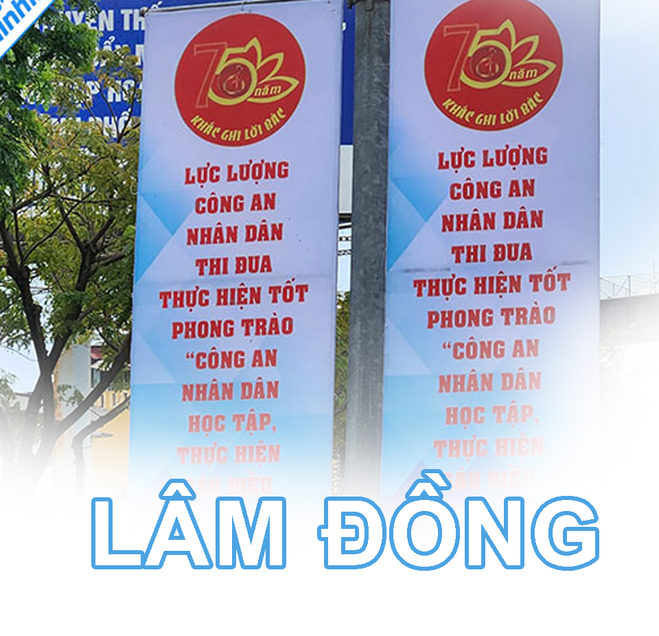 Treo băng rôn tại Lâm Đồng giá rẻ trọn gói