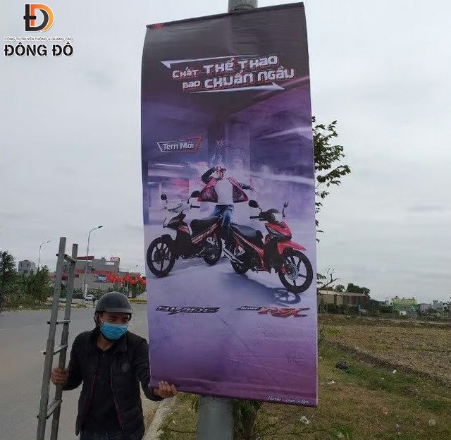 Đông Đô treo băng rôn quảng cáo tại Bắc Ninh uy tín