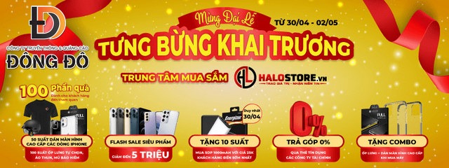 Mẫu băng rôn tưng bừng khai trương trung tâm mua sắm