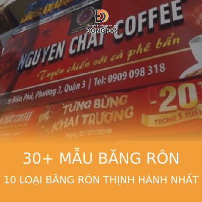 Mẫu băng rôn khuyến mãi đẹp