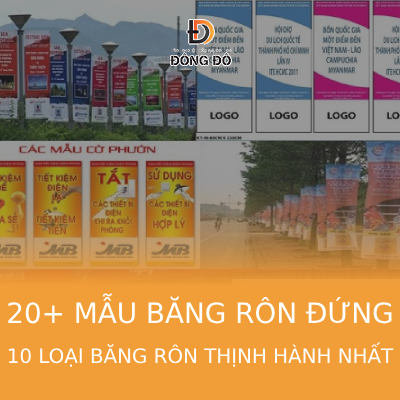 20+ mẫu băng rôn quảng cáo đứng