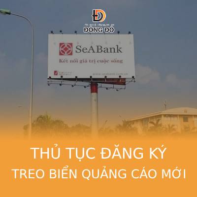 Thủ tục đăng ký treo biển quảng cáo mới [Hướng dẫn chi tiết]