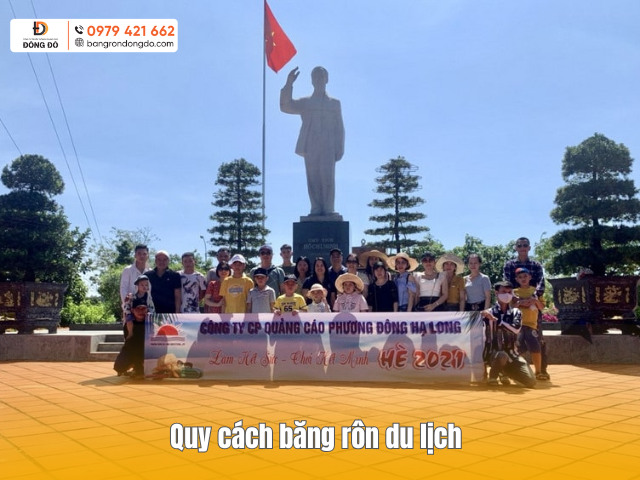 Quy cách bandroll du lịch