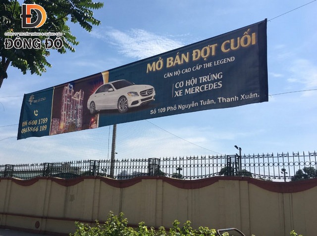 Ưu, nhược điểm của băng rôn quảng cáo ngoài trời