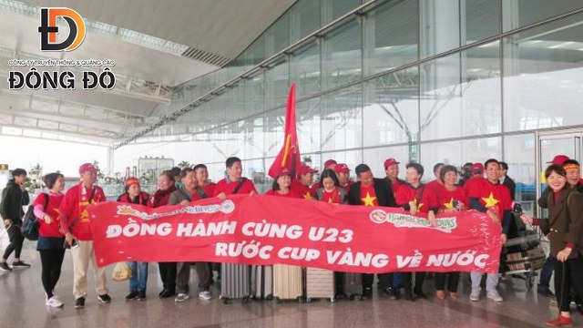 Băng rôn cổ động thể thao