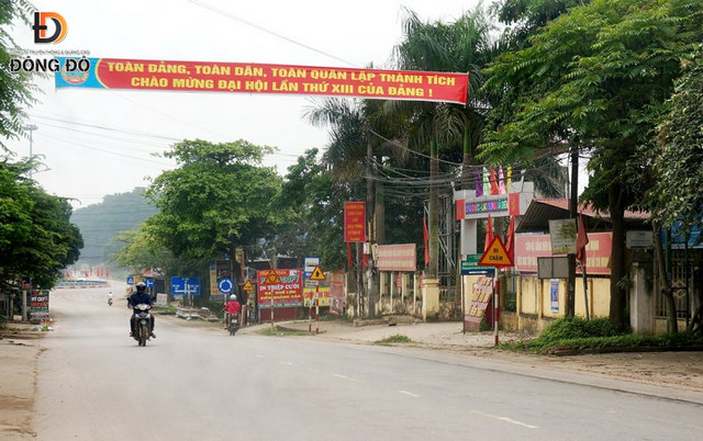 Bandroll tuyên truyền về đại hội Đảng