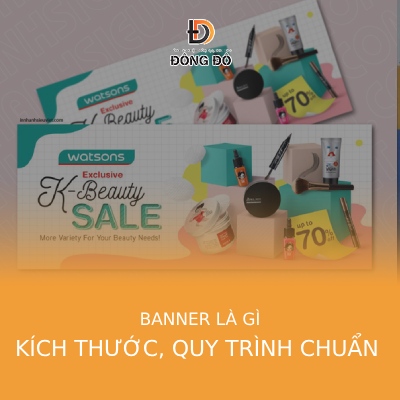 Banner là gì? Kích thước và quy trình thiết kế banner hiệu quả