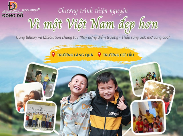 Banner góp phần vào thành công của hoạt động từ thiện