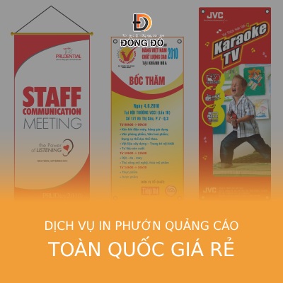 Dịch vụ in phướn quảng cáo toàn quốc giá rẻ