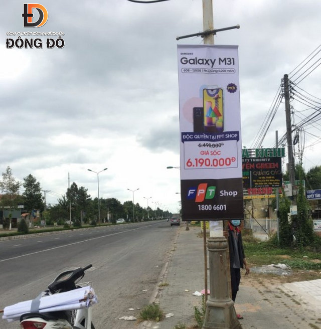 Treo băng rôn, phướn quảng cáo đúng cách