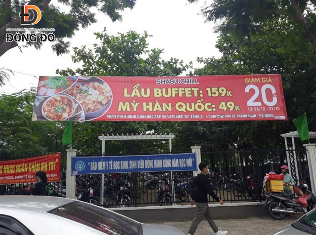 Lợi ích khi treo băng rôn - phướn quảng cáo ở Đà Nẵng