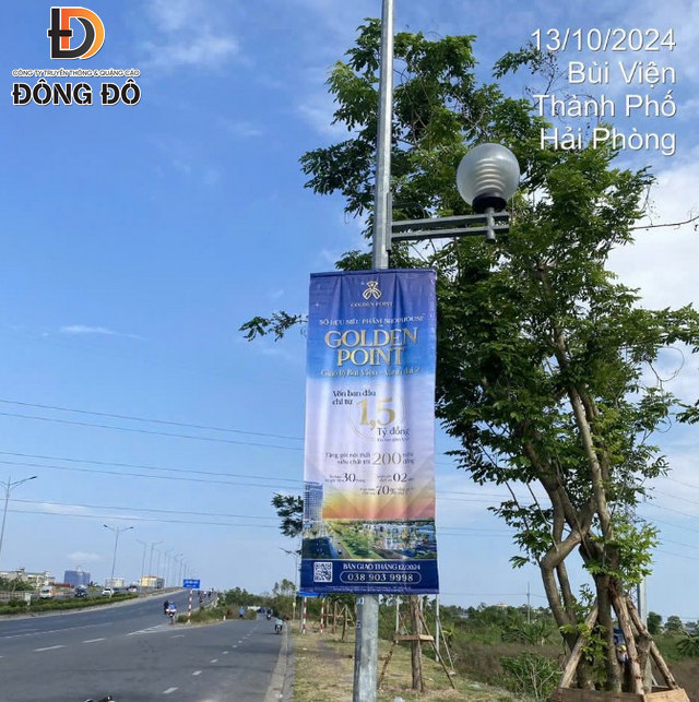 Đông Đô cung cấp dịch vụ treo bandroll quảng cáo ở Hải Phòng