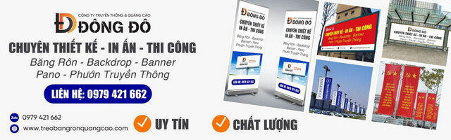 Đông Đô - Chuyên dịch vụ treo băng rôn quảng cáo ở Hải Phòng giá rẻ trọn gói