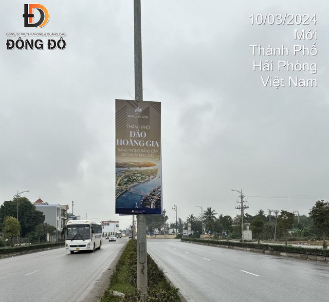 Mẫu phướn quảng cáo thiết kế bắt mắt