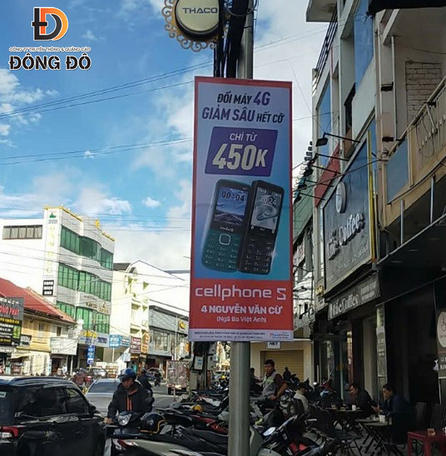 Đông Đô treo băng rôn quảng cáo ở Lâm Đồng giá rẻ