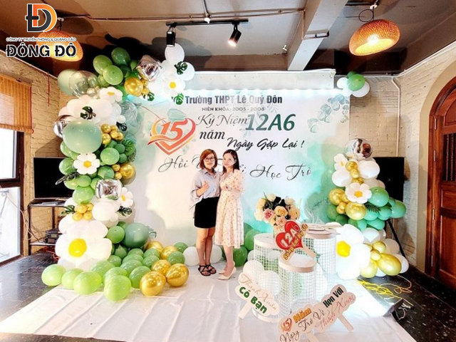 Mẫu 11 Backdrop Họp Lớp