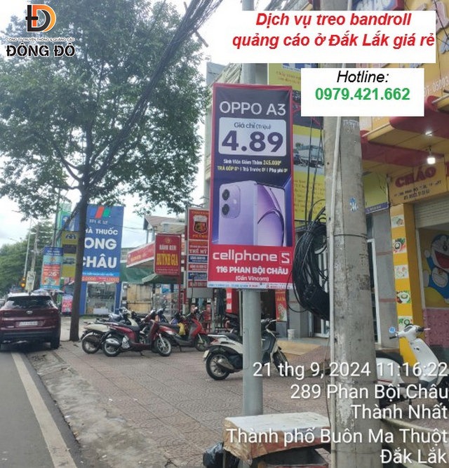 Đông Đô - Đơn vị treo băng rôn quảng cáo ở Đắk Lắk trọn gói