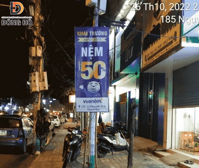 Kích thước băng rôn quảng cáo đúng quy định
