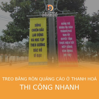 Dịch vụ treo băng rôn quảng cáo ở Thanh Hóa