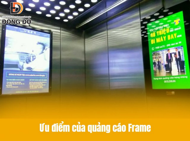 Ưu điểm của hình thức quảng cáo poster Frame