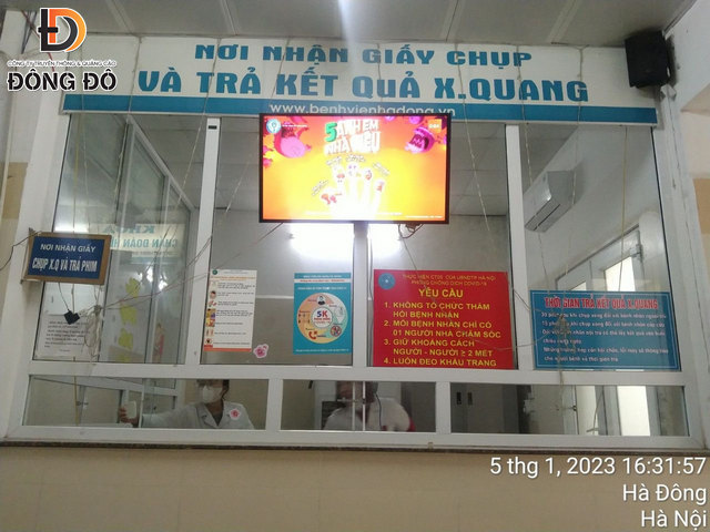 Quảng cáo digital Frame tại bệnh viện