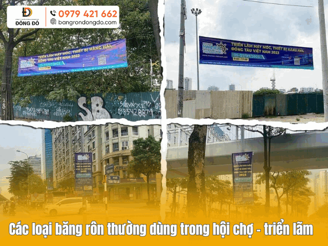 Các loại băng rôn thường dùng trong hội chợ – triển lãm