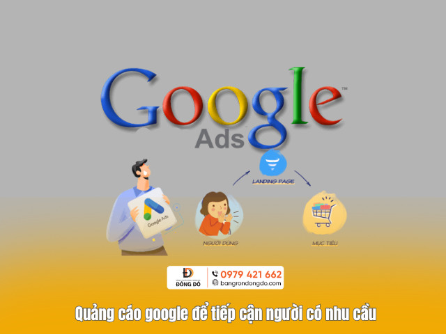 Quảng cáo google tuyển sinh